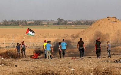 7,000 Protest on Gaza Border After Latest Understandings Between Israel, Hamas