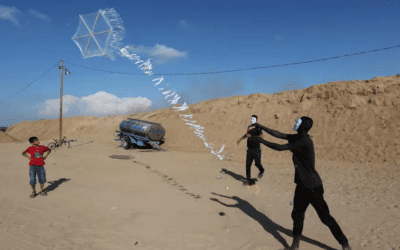 SECURITY CABINET DECIDES IDF WILL RESPOND TO ALL KITES AND BALLOONS