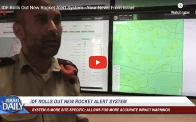 [WATCH] Israel Initiates New System to Warn Civilians of Rocket Attacks
