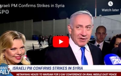 [WATCH] Israeli PM Confirms IDF Strikes in Syria