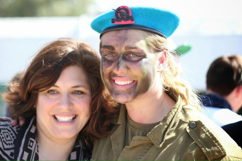 Hadrielle with her mother at her beret ceremony. (Photo: Courtesy)