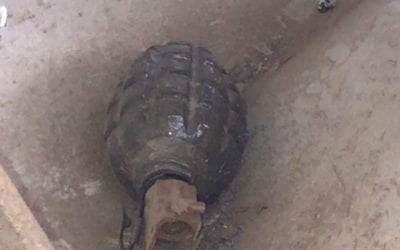 IDF Seizes Grenades, Explosives On Gaza Border